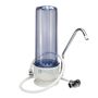Trinkwasserfilter Auftisch transparent - ohne Filtereinsatz kompatibel zu Carbonit 