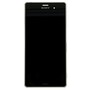 Original Sony Display LCD Komplett Einheit mit Rahmen f�r Xperia Z3 D6603 Silber / Gr�n