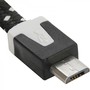 2m USB Daten und Ladekabel Schwarz f�r alle Smartphone und Tablet Micro USB
