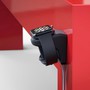 Nightstand Docking Station Silikon fr Apple Watch 38 mm 42 mm Schwarz 