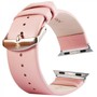 Lederarmband f�r Apple Watch iWatch 42 mm inc. Adapter Rosa