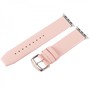 Lederarmband f�r Apple Watch iWatch 42 mm inc. Adapter Rosa