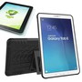 Hybrid Outdoor Tasche Schwarz f�r Samsung Galaxy Tab E 9.6 SM T560 + 0.4 Hartglas