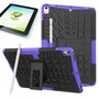 Hybrid Outdoor Schutzh�lle Lila f�r Apple iPad Pro 10.5 2017 Tasche + 0.4 H9 Hartglas