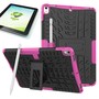 Hybrid Outdoor Schutzh�lle Pink f�r Apple iPad Pro 10.5 2017 Tasche + 0.4 H9 Hartglas