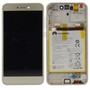 Huawei Display LCD Einheit + Rahmen f�r P8 Lite 2017 Service Pack 02351DLS Gold