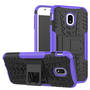 Hybrid Case 2teilig Outdoor Lila Tasche H�lle f�r Samsung Galaxy J7 J730F 2017 