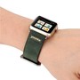 Echt-Leder Armband f�r Apple Watch Serie 1 / 2 / 3 38 mm Gr�n 