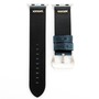 Echt-Leder Armband f�r Apple Watch Serie 1 / 2 / 3 38 mm Blau 
