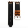 Echt-Leder Armband f�r Apple Watch Serie 1 / 2 / 3 38 mm Braun 