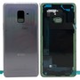 Samsung GH82-15557B Akkudeckel Deckel f�r Galaxy A8 A530F 2018 + Klebepad Orchid grey / Lila 