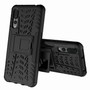 F�r Huawei P20 Pro Hybrid Case 2teilig Outdoor Schwarz Etui Tasche H�lle Cover Schutz  