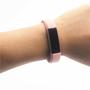 F�r Fitbit Alta HR Kunststoff / Silikon Armband f�r Frauen / Gr��e S Rosa Uhr 
