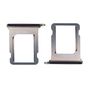Sim Karten Halter Adapter Sim Tray fr Apple iPhone X (10) 5.8 + Dichtung Silber 