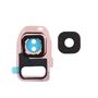 F�r Samsung Galaxy S7 G930F Kamera Ring Glas Abdeckung Rahmen Cover Pink Neu