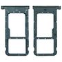 F�r Huawei P Smart Plus Karten Halter Sim Card Tray Schlitten Holder Schwarz Ersatzteil Neu