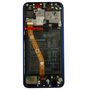 Huawei Display LCD Einheit + Rahmen f�r P Smart Plus Service Pack 02352BUH Lila / Iris Purple Neu