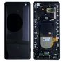 Sony Display LCD Komplett Einheit mit Rahmen f�r 1315-5026 Xperia XZ3 H8416 H9436 H9493 Schwarz Ersatzteil Neu