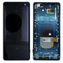 Sony Display LCD Komplett Einheit mit Rahmen f�r 1315-5028 Xperia XZ3 H8416 H9436 H9493 Gr�n Ersatzteil Neu