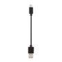 14 cm USB Daten / Lade Kabel Adapter USB auf Typ-C Schwarz fr verschiedene Smartphones Neu hochwertig