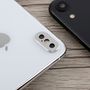 Kamera Cam Schutz Protection Ring f�r Apple iPhone XS Max 6.5 Zoll Silber 2St�ck hochwertig