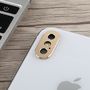 Kamera Cam Schutz Protection Ring f�r Apple iPhone XS 5.8 Zoll Gold 2St�ck hochwertig