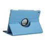 F�r Apple iPad Air 11 2024 / 2020 4. Gen / 2022 / Pro 11.0 Zoll 2018 360 Grad H�lle Cover Tasche Hellblau Kunst Leder Case Neu