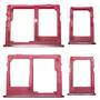 Simkarten Halter f�r Samsung Galaxy J4 Plus J415F 2018 Card Tray SD Rose Rot Zubeh�r Ersatz
