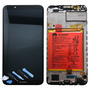 Huawei Display LCD Einheit + Rahmen f�r Y7 2018 Service Pack 02351USA Schwarz Neu