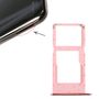 F�r Huawei P Smart 2019 Karten Halter Sim Card Tray Schlitten Holder Pink Ersatzteil Neu