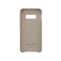 Samsung Leather Cover Grau f�r Samsung Galaxy S10e G970F EF-VG970L Tasche Etui Schutzh�lle