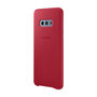 Samsung Leather Cover Rot f�r Samsung Galaxy S10e G970F EF-VG970L Tasche Etui Schutzh�lle