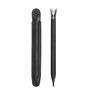 Apple Pencil Halterung Kunstleder Schwarz Schutz Stylus Pen Etui Tasche Halter Zubeh�r