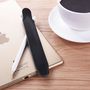 Apple Pencil Halterung Kunstleder Schwarz Schutz Stylus Pen Etui Tasche Halter Zubeh�r
