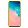 Samsung Leather Cover Gelb f�r Samsung Galaxy S10 G973 EF-VG973LYEGWW Tasche Etui Schutzh�lle
