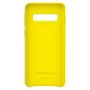 Samsung Leather Cover Gelb f�r Samsung Galaxy S10 G973 EF-VG973LYEGWW Tasche Etui Schutzh�lle