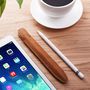 Apple Pencil Halterung Kunstleder Braun Schutz Stylus Pen Etui Tasche Halter Zubeh�r