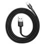 Baseus Ladekabel f�r Apple iPhone iPad iPod Schwarz USB Sync Cable 8Pin Datenkabel