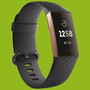 Hochwertiges Kunststoff / Silikon Uhr Armband für Fitbit Charge 3 und 4 Zubehör Neu