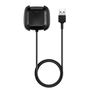 Docking Station f�r Fitbit Versa Smart Watch USB Schwarz Charge Cable Ladestation