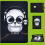 F�r Samsung und Apple Tablet Motiv Muster Tasche Kunst-Leder H�lle Etuis Cover