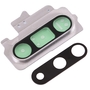 Cam Lens f�r Samsung Galaxy Note 10 Silber Kamera Linse Schutz Ersatz