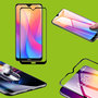 F�r Xiaomi Redmi Note 8 9D Premium 0,3 mm H9 Hart Glas Schwarz Folie Schutz H�lle Neu 