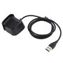Docking Station f�r Fitbit Versa 2 Smart Watch USB Schwarz Charge Cable Ladestation