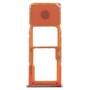 Sim Karten Halter f�r Samsung Galaxy A20 A30 A50 Orange Tray Micro SD