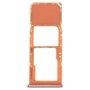 Sim Karten Halter f�r Samsung Galaxy A70 Orange Card Tray Micro SD Neu