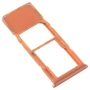 Sim Karten Halter f�r Samsung Galaxy A70 Orange Card Tray Micro SD Neu
