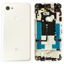 Google Akkudeckel f�r Pixel 3A XL Wei� Clearly White Battery Cover Ersatzteil Backcover Deckel Batterie