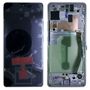 Samsung Display LCD Kompletteinheit f�r Galaxy S10 Lite G770F GH82-21672B Wei� / Prism White