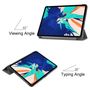 Premium Smart Cover Grau Tasche Etuis H�lle f�r Apple iPad Air 13 2024 / Pro 12.9 2020